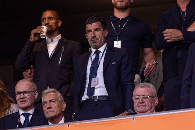BILBAO 21.05.2025 FINAL LIGA EUROPY UEFA SEZON 2024 25 --- UEFA EUROPA LEAGUE FINAL MATCH SEASON 2024 25 IN BILBAO: TOTTENHAM HOTSPUR - Manchester United, ManU NZ LUIS FIGO FOT. ERNEST KOLODZIEJ 400mm.pl NEWSPIX.PL --- newspix.pl 