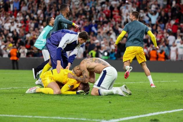 May 21, 2025, Bilbao, Catalogna, Spagna: During the UEFA Europa League Final 2024 25 match on 21 05 2025 in Bilbao, between the English teams Manchester United, ManU vs Tottenham at the San MamoÂ¨s stadium.In Photo: Richarlison of FC Tottenham Hotspur Bilbao Spagna - ZUMAs236 20250521_aap_s236_210 Copyright: xFabioxSassox