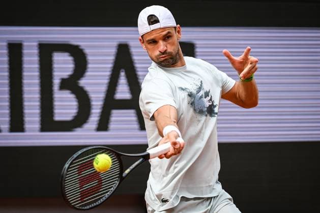 May 21, 2025, Paris, France, France: Grigor DIMITROV of Bulgaria during a training session of Roland-Garros 2025, French Open 2025, Grand Slam tennis tournament at Roland-Garros Stadium on May 21, 2025 in Paris, France. Paris France - ZUMAm308 20250521_zsp_m308_040 Copyright: xMatthieuxMirvillex