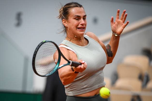 May 21, 2025, Paris, France, France: Aryna SABALENKA of Belarus during a training session of Roland-Garros 2025, French Open 2025, Grand Slam tennis tournament at Roland-Garros Stadium on May 21, 2025 in Paris, France. Paris France - ZUMAm308 20250521_zsp_m308_042 Copyright: xMatthieuxMirvillex