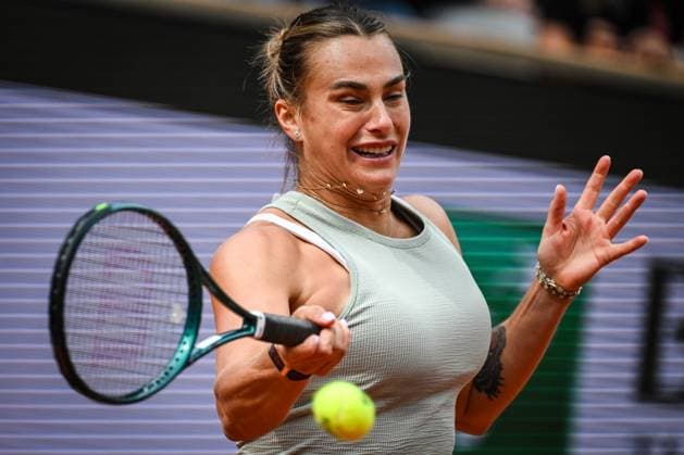 May 21, 2025, Paris, France, France: Aryna SABALENKA of Belarus during a training session of Roland-Garros 2025, French Open 2025, Grand Slam tennis tournament at Roland-Garros Stadium on May 21, 2025 in Paris, France. Paris France - ZUMAm308 20250521_zsp_m308_044 Copyright: xMatthieuxMirvillex