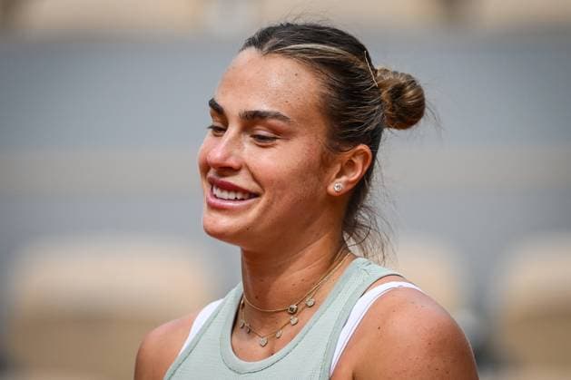 May 21, 2025, Paris, France, France: Aryna SABALENKA of Belarus during a training session of Roland-Garros 2025, French Open 2025, Grand Slam tennis tournament at Roland-Garros Stadium on May 21, 2025 in Paris, France. Paris France - ZUMAm308 20250521_zsp_m308_049 Copyright: xMatthieuxMirvillex