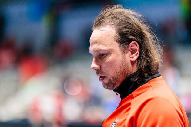Handball, HBL, TSV Hannover-Burgdorf, Nikolas Katsigiannis becomes new goalkeeping coach - Stock photos