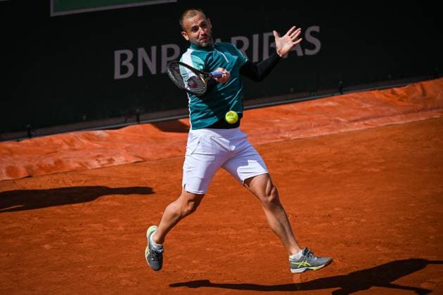 May 22, 2025, Paris, France, France: Daniel EVANS of Great Britain during the fourth qualifying day of Roland-Garros 2025, French Open 2025, Grand Slam tennis tournament at Roland-Garros Stadium on May 22, 2025 in Paris, France. Paris France - ZUMAm308 20250522_zsp_m308_001 Copyright: xMatthieuxMirvillex