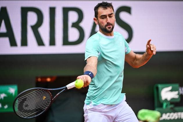 May 22, 2025, Paris, France, France: Marin CILIC of Croatia during the fourth qualifying day of Roland-Garros 2025, French Open 2025, Grand Slam tennis tournament at Roland-Garros Stadium on May 22, 2025 in Paris, France. Paris France - ZUMAm308 20250522_zsp_m308_006 Copyright: xMatthieuxMirvillex