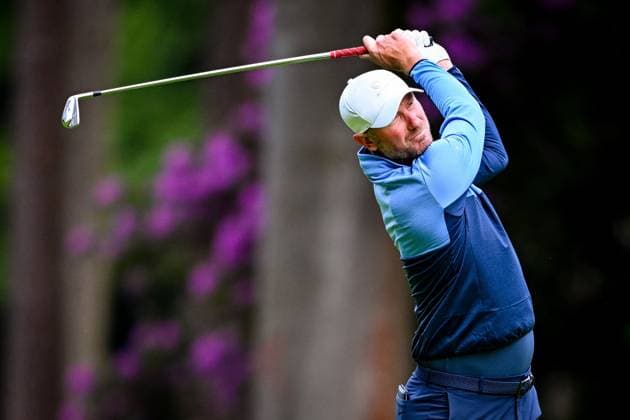 Soudal Open DP World Tour 22 05 2025 SCHILDE, BELGIUM - MAY 22 : Wood Chris (ENG) in action during day one of the Soudal Open DP World Tour Golf at Rinkven International Golf Club on May 22, 2025 in Schilde, Belgium, 22 05 2025  Copyright: xTomasxSiskx