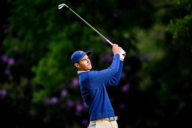 Soudal Open DP World Tour 22 05 2025 SCHILDE, BELGIUM - MAY 22 : Grinberg Lev (UKR) in action during day one of the Soudal Open DP World Tour Golf at Rinkven International Golf Club on May 22, 2025 in Schilde, Belgium, 22 05 2025  Copyright: xTomasxSiskx