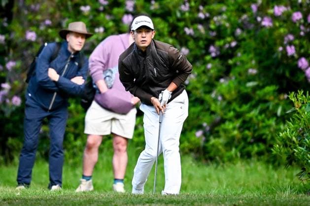 Soudal Open DP World Tour 22 05 2025 SCHILDE, BELGIUM - MAY 22 : Nakajima Keita (JPN) in action during day one of the Soudal Open DP World Tour Golf at Rinkven International Golf Club on May 22, 2025 in Schilde, Belgium, 22 05 2025  Copyright: xTomasxSiskx