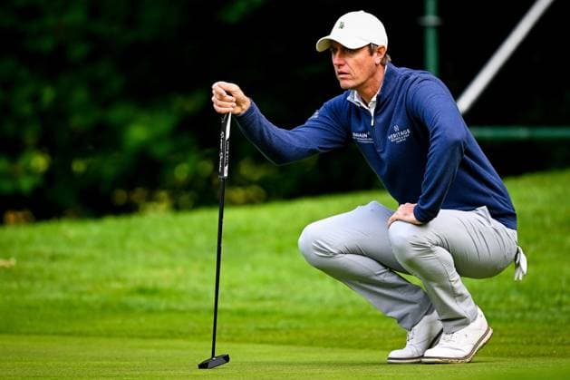 Soudal Open DP World Tour 22 05 2025 SCHILDE, BELGIUM - MAY 22 : Colsaerts Nicolas (BEL) in action during day one of the Soudal Open DP World Tour Golf at Rinkven International Golf Club on May 22, 2025 in Schilde, Belgium, 22 05 2025  Copyright: xTomasxSiskx