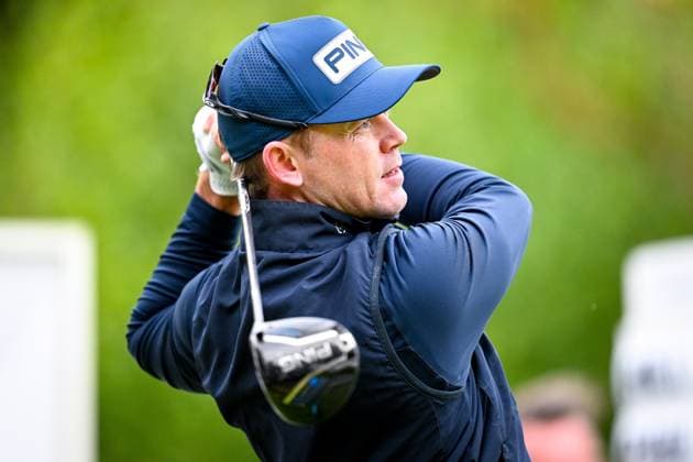 Soudal Open DP World Tour 22 05 2025 SCHILDE, BELGIUM - MAY 22 : Stone Brandon (RSA) in action during day one of the Soudal Open DP World Tour Golf at Rinkven International Golf Club on May 22, 2025 in Schilde, Belgium, 22 05 2025  Copyright: xTomasxSiskx