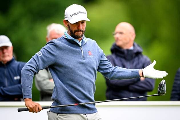 Soudal Open DP World Tour 22 05 2025 SCHILDE, BELGIUM - MAY 22 : Luiten Joost (NED) in action during day one of the Soudal Open DP World Tour Golf at Rinkven International Golf Club on May 22, 2025 in Schilde, Belgium, 22 05 2025  Copyright: xTomasxSiskx