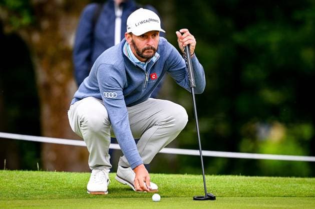 Soudal Open DP World Tour 22 05 2025 SCHILDE, BELGIUM - MAY 22 : Luiten Joost (NED) in action during day one of the Soudal Open DP World Tour Golf at Rinkven International Golf Club on May 22, 2025 in Schilde, Belgium, 22 05 2025  Copyright: xTomasxSiskx