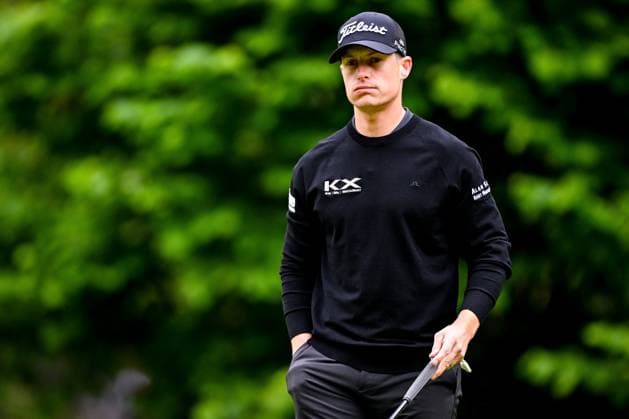 Soudal Open DP World Tour 22 05 2025 SCHILDE, BELGIUM - MAY 22 : Hill Calum (SCO) in action during day one of the Soudal Open DP World Tour Golf at Rinkven International Golf Club on May 22, 2025 in Schilde, Belgium, 22 05 2025  Copyright: xTomasxSiskx