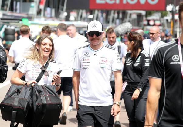 GRAND PPRIX MONACO 2025 JEUDI PHOTOPQR NICE MATIN Jean François Ottonello ; Monaco ; 22 05 2025 ; 82e Grand Prix de Monaco 2025 - Valtteri Bottas, pilote de reserve Mercedes F1 Grand Prix of Monaco at Circuit de Monaco on May 22, 2025 in Monte-Carlo, Monaco Monaco France  Copyright: xPHOTOPQR NICExMATIN MAXPPPxJeanxFrançoisxOttonellox 20250522NIM5945 20250522NIM5945