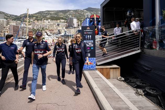 MONACO - Max Verstappen (Red Bull Racing) on arrival at the Circuit de Monaco for the media day ahead of the Monaco Grand Prix. ANP SANDER KING xVIxANPxSportx xxANPxIVx 528298457 originalFilename: 528298457.jpg