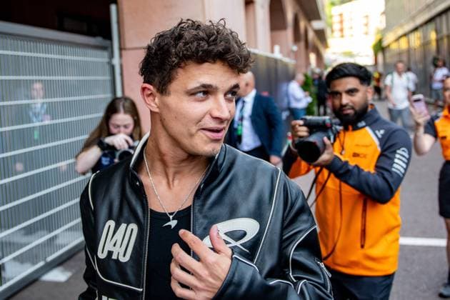 Formula 1 GP Monaco Thursday, 22 05 2025 Lando Norris 4, McLaren Formula 1 Team Formula 1 GP Monaco Thursday, 22 05 2025 Copyright: xBEAUTIFULxSPORTS Erlhofx