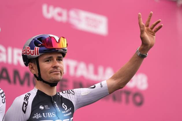 Pidcock Thomas of Q36.5 Pro Cycling Team during the stage 12 of the Giro d™Italia from Modena to Viadana (Oglio-Po), Italy - Thursday, May 22, 2025. - cycling.  Copyright: xFabioxFerrari LaPressex