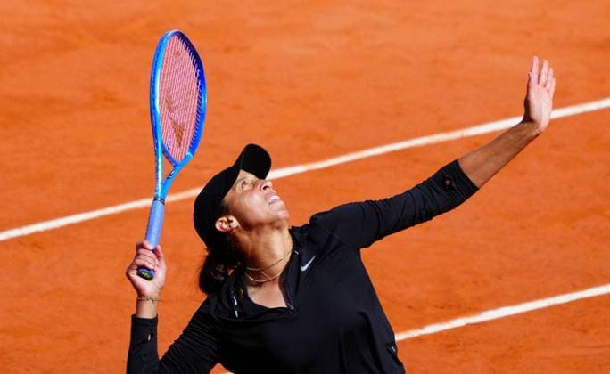 Madison Keys French Open Tennis, Thursday Previews, Qualifying and Practice, Tennis, Roland Garros, Paris, France - 22 May 2025 EDITORIAL USE ONLY No use with unauthorised audio, video, data, fixture lists, club league logos or live services. Online in-match use limited to 120 images, no video emulation. No use in betting, games or single club league player publications. Copyright: xJavierxGarcia Shutterstockx 15314609av