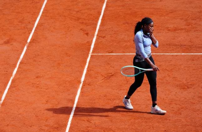 Coco Gauff French Open Tennis, Thursday Previews, Qualifying and Practice, Tennis, Roland Garros, Paris, France - 22 May 2025 EDITORIAL USE ONLY No use with unauthorised audio, video, data, fixture lists, club league logos or live services. Online in-match use limited to 120 images, no video emulation. No use in betting, games or single club league player publications. Copyright: xJavierxGarcia Shutterstockx 15314609bd