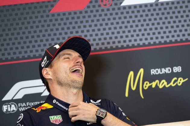 MONACO - Max Verstappen (Red Bull Racing) during the press conference, PK, Pressekonferenz at the Circuit de Monaco ahead of the Monaco Grand Prix. ANP SANDER KING xVIxANPxSportx xxANPxIVx 528306871 originalFilename: 528306871.jpg