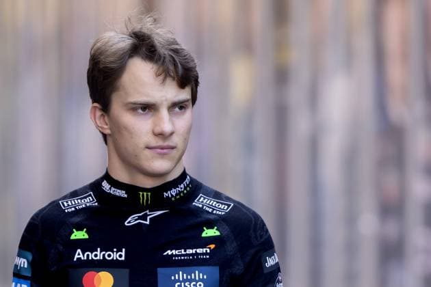 MONACO - Oscar Piastri (McLaren) on arrival at the Circuit de Monaco for the media day leading up to the Monaco Grand Prix. ANP SANDER KING xVIxANPxSportx xxANPxIVx 528308130 originalFilename: 528308130.jpg