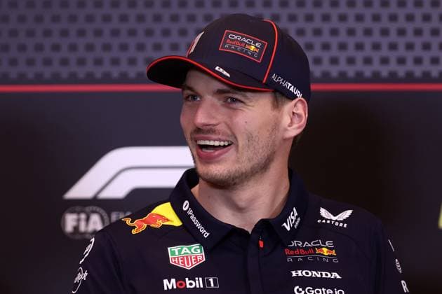 F1 Gran Prix of Monaco Max Verstappen of Red Bull Racing during press conference, PK, Pressekonferenz ahead previews ahead of the F1 Grand Prix of Monaco at Circuit de Monaco on May 22, 2025 in Monte-Carlo, Monaco. Monaco Monte-Carlo Monaco Copyright: xMarcoxCanonierox