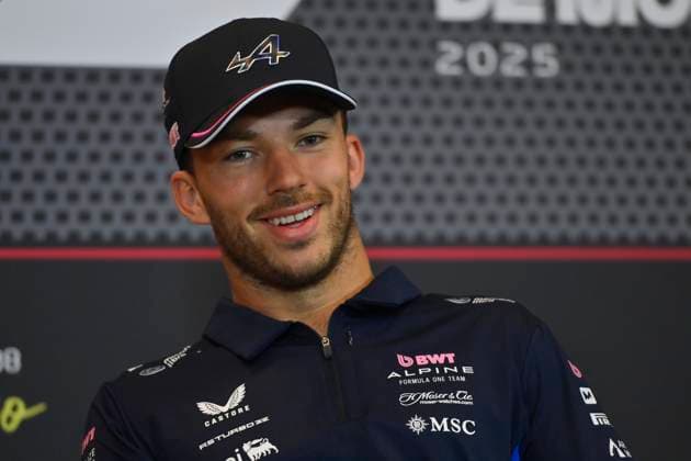 22nd May 2025; Circuit de Monaco, Monte Carlo, Monaco; Formula 1 Tag Heuer Grand Prix of Monaco 2025; Arrival Day; Pierre Gasly of France driving for BWT Alpine F1 Team at the drivers press conference, PK, Pressekonferenz  ActionPlus12791424 BestxImages