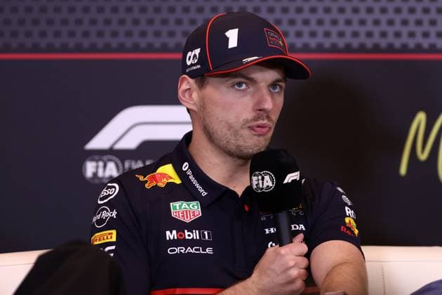 F1 Gran Prix of Monaco Max Verstappen of Red Bull Racing during press conference, PK, Pressekonferenz ahead previews ahead of the F1 Grand Prix of Monaco at Circuit de Monaco on May 22, 2025 in Monte-Carlo, Monaco. Monaco Monte-Carlo Monaco Copyright: xMarcoxCanonierox