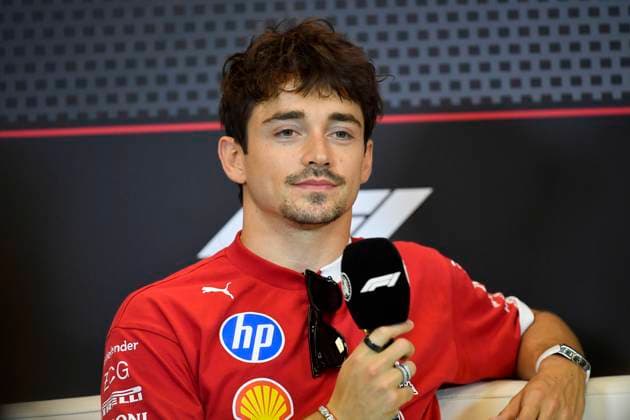 22nd May 2025; Circuit de Monaco, Monte Carlo, Monaco; Formula 1 Tag Heuer Grand Prix of Monaco 2025; Arrival Day; Charles Leclerc of Monaco driving for Scuderia Ferrari HP F1 Team at the drivers press conference, PK, Pressekonferenz  ActionPlus12791448 BestxImages