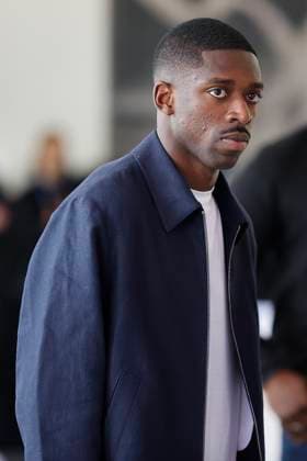 May 22, 2025, Paris, Paris, France: Ousman Dembele (PSG football player) during the draw of the tennis Grand Slam of Roland Garros 2025, at Roland Garros Stadium - on May 22 2025.Paris - France Paris France - ZUMAb253 20250522_zsp_b253_016 Copyright: xLoicxBaratouxx