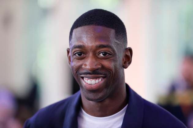 May 22, 2025, Paris, Paris, France: Ousman Dembele (PSG football player) during the draw of the tennis Grand Slam of Roland Garros 2025, at Roland Garros Stadium - on May 22 2025.Paris - France Paris France - ZUMAb253 20250522_zsp_b253_017 Copyright: xLoicxBaratouxx