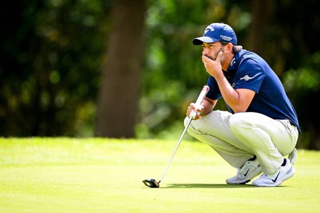 Soudal Open DP World Tour 22 05 2025 SCHILDE, BELGIUM - MAY 22 : Larrazabal Pablo (ESP) in action during day one of the Soudal Open DP World Tour Golf at Rinkven International Golf Club on May 22, 2025 in Schilde, Belgium, 22 05 2025  Copyright: xTomasxSiskx