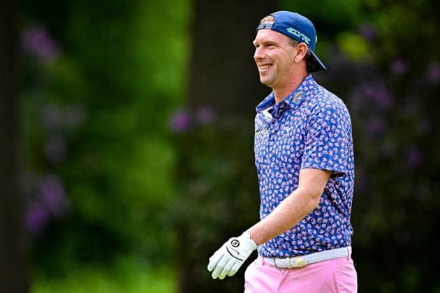Soudal Open DP World Tour 22 05 2025 SCHILDE, BELGIUM - MAY 22 : Siem Marcel (GER) in action during day one of the Soudal Open DP World Tour Golf at Rinkven International Golf Club on May 22, 2025 in Schilde, Belgium, 22 05 2025  Copyright: xTomasxSiskx