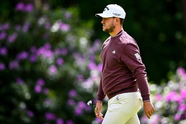 Soudal Open DP World Tour 22 05 2025 SCHILDE, BELGIUM - MAY 22 : Bairstow Sam (ENG) in action during day one of the Soudal Open DP World Tour Golf at Rinkven International Golf Club on May 22, 2025 in Schilde, Belgium, 22 05 2025  Copyright: xTomasxSiskx