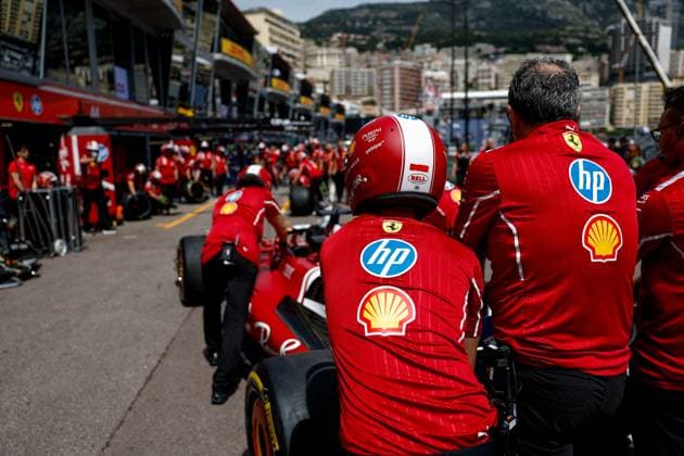 Scuderia Ferrari HP Team, F1 Grand Prix of Monaco at Circuit de Monaco on May 22, 2025 in Monte Carlo, Monaco Photo by HOCH ZWEI Monte Carlo Monaco