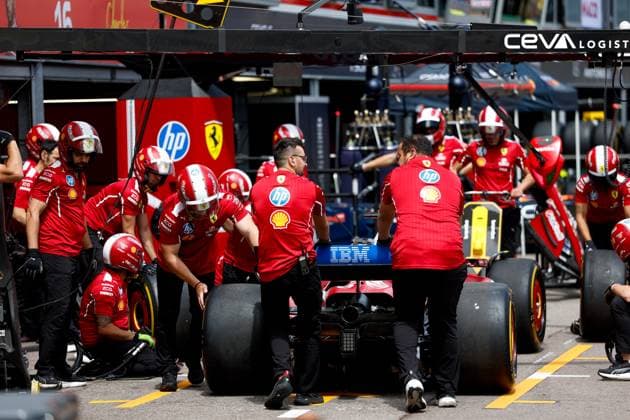 Scuderia Ferrari HP Team, F1 Grand Prix of Monaco at Circuit de Monaco on May 22, 2025 in Monte Carlo, Monaco Photo by HOCH ZWEI Monte Carlo Monaco
