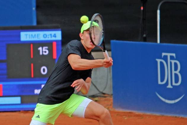 ATP 500, Bitpanda Hamburg Open, quarter-finals in doubles Justin Engel