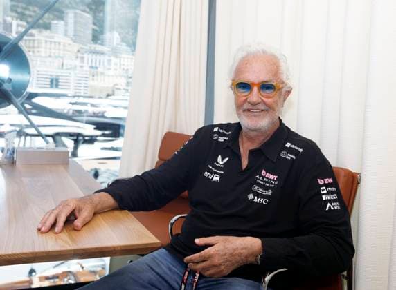 Flavio Briatore PHOTOPQR NICE MATIN Dylan Meiffret ; Monaco ; 22 05 2025 ; Portrait de Flavio Briatore, directeur d équipe chez Alpine F1 team. papier Christophe DEPIOT - 22nd May 2025; Monaco Atmosphere and portraits of Formula 1 drivers in the paddocks. Monaco France  Copyright: xPHOTOPQR NICExMATIN MAXPPPxDylanxMeiffretx 20250522NIM7587 20250522NIM7587