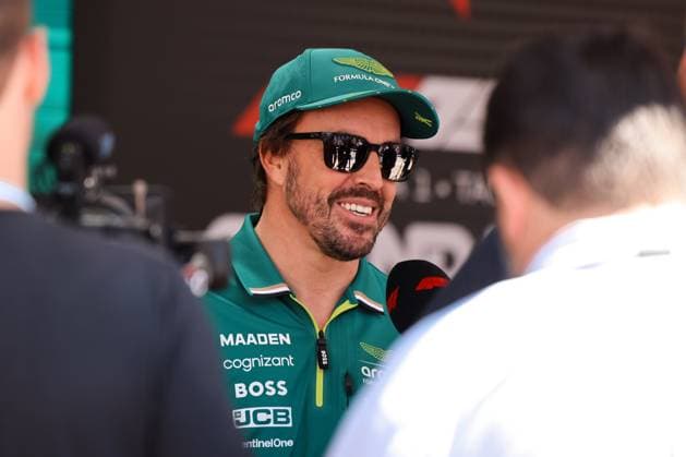 Fernando Alonso Aston Martin Aramco Formula One Team, 14 , Media Day, MCO, Formula 1 World Championship, Tagheuer Monaco Grand Prix, 22 05 2025 ITA, Formula 1 World Championship, Monaco Grand Prix, 22 05 2024 Monaco Copyright: xEibner-Pressefoto AnnikaxGrafx EP_AGF