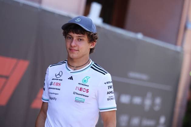 Andrea Kimi Antonelli Mercedes AMG Petronas Formula One Team, 12 , Media Day, MCO, Formula 1 World Championship, Tagheuer Monaco Grand Prix, 22 05 2025 ITA, Formula 1 World Championship, Monaco Grand Prix, 22 05 2024 Monaco Copyright: xEibner-Pressefoto AnnikaxGrafx EP_AGF