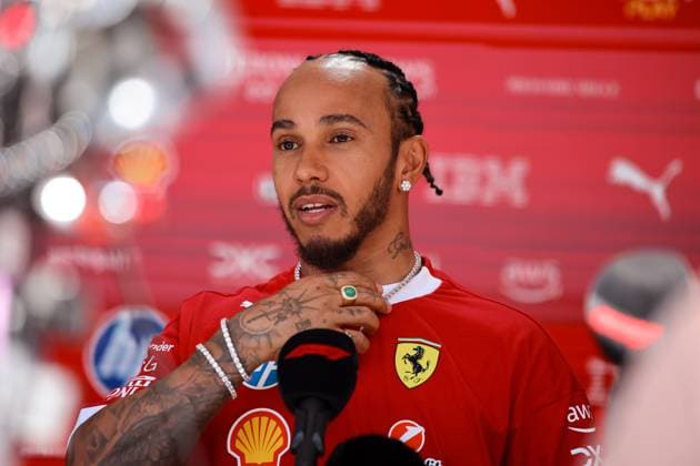 Lewis Hamilton Scuderia Ferrari HP, 44 , Media Day, MCO, Formula 1 World Championship, Tagheuer Monaco Grand Prix, 22 05 2025 ITA, Formula 1 World Championship, Monaco Grand Prix, 22 05 2024 Monaco Copyright: xEibner-Pressefoto AnnikaxGrafx EP_AGF