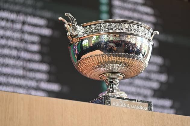 Draw for the Roland Garros tennis tournament in the presence of Gilles Moretton, President of the French Tennis Federation and Amelie Mauresmo, Director of the Roland Garros Tournament, with Ousmane Dembele of PSG as guest of honor, on May 22, 2025. - 22 05 2025 - France Ile-de-France (region) Paris - Draw, Roland Garros 2025, in Paris on May 22, 2025 JulienxMattiax xLexPictorium  LePictorium_0308632.jpg