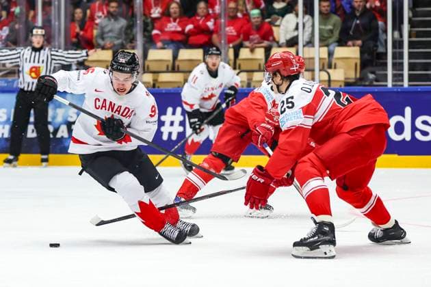 Ice hockey, World Championship, Canada - Denmark
