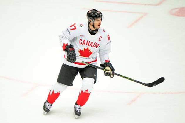 Denmark IIHF Hockey Worlds Canada vs Denmark Sidney Crosby, Canada during the quarter final match between Canada and Denmark at the IIHF Ice Hockey World Championships in Herning, Denmark, Thursday May 22, 2025 , Herning Denmark Mors  Copyright: BoxAmrstrupx xRitzauxScanpix BoxAmstrupx spdk20250522-210537-L