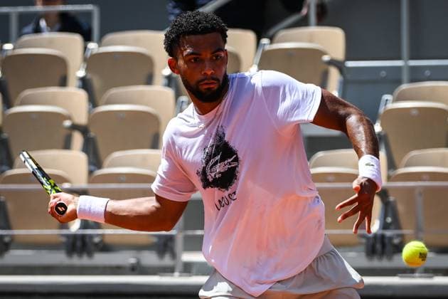 May 22, 2025, Paris, France, France: Arthur FILS of France during a training session of Roland-Garros 2025, French Open 2025, Grand Slam tennis tournament at Roland-Garros Stadium on May 22, 2025 in Paris, France. Paris France - ZUMAm308 20250522_zsp_m308_061 Copyright: xMatthieuxMirvillex