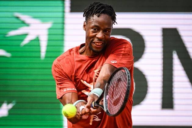 May 22, 2025, Paris, France, France: Gael MONFILS of France during a training session of Roland-Garros 2025, French Open 2025, Grand Slam tennis tournament at Roland-Garros Stadium on May 22, 2025 in Paris, France. Paris France - ZUMAm308 20250522_zsp_m308_065 Copyright: xMatthieuxMirvillex