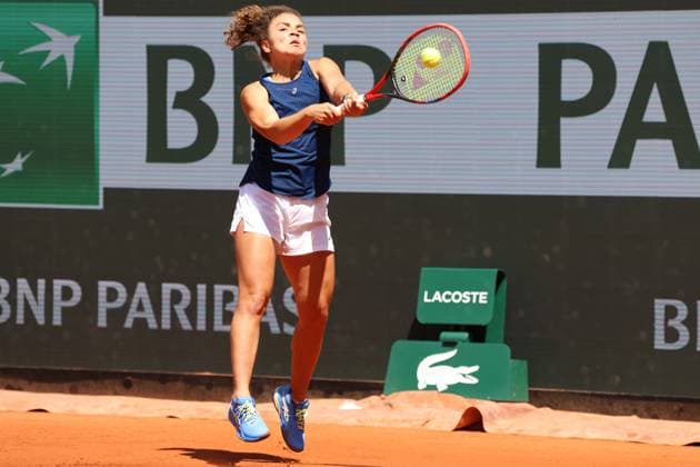 Roland Garros 2025 Jasmine Paolini during training before Roland Garros 2025 tennis tournament in Paris France on 22 May 2025. Paris France  Copyright: xFotoxOlimpikx originalFilename:jastrzebowski-rolandga250522_npN3x.jpg