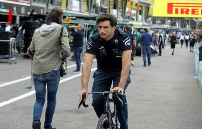 GRAND PPRIX MONACO 2025 JEUDI PHOTOPQR NICE MATIN Jean François Ottonello ; Monaco ; 22 05 2025 ; 82e Grand Prix de Monaco 2025 - Carlos Sainz, williams Monaco France  Copyright: xPHOTOPQR NICExMATIN MAXPPPxJeanxFrançoisxOttonellox 20250522NIM7751 20250522NIM7751