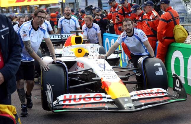 GRAND PPRIX MONACO 2025 JEUDI PHOTOPQR NICE MATIN Jean François Ottonello ; Monaco ; 22 05 2025 ; 82e Grand Prix de Monaco 2025 - racing bull visa Monaco France  Copyright: xPHOTOPQR NICExMATIN MAXPPPxJeanxFrançoisxOttonellox 20250522NIM7761 20250522NIM7761