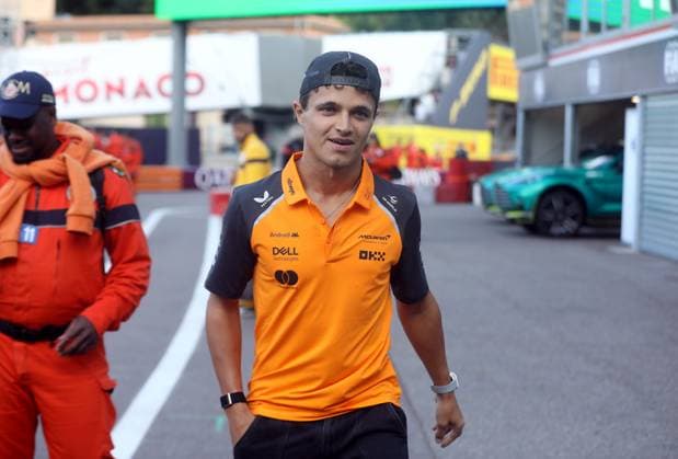 GRAND PPRIX MONACO 2025 JEUDI PHOTOPQR NICE MATIN Jean François Ottonello ; Monaco ; 22 05 2025 ; 82e Grand Prix de Monaco 2025 - lando norris, mcLaren Monaco France  Copyright: xPHOTOPQR NICExMATIN MAXPPPxJeanxFrançoisxOttonellox 20250522NIM7764 20250522NIM7764